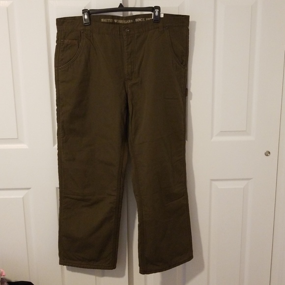 smiths lined canvas mens cargo pant